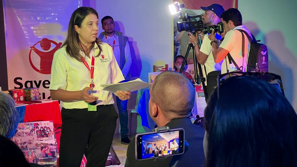 Rendición de cuentas de la oficina territorial de Save the Children en Valle y Cauca