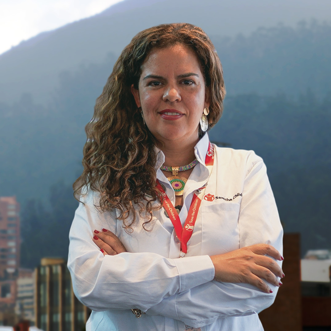 María Mercedes Liévano Directora Ejecutiva Save the Children Colombia